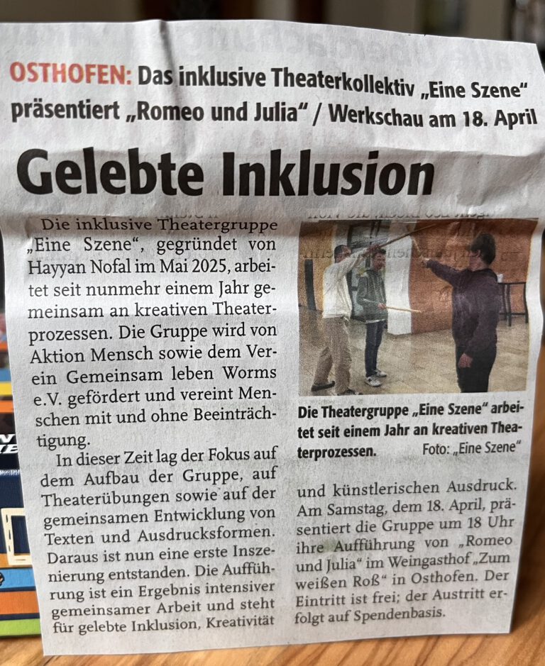 Artikel Gelebte Inklusion